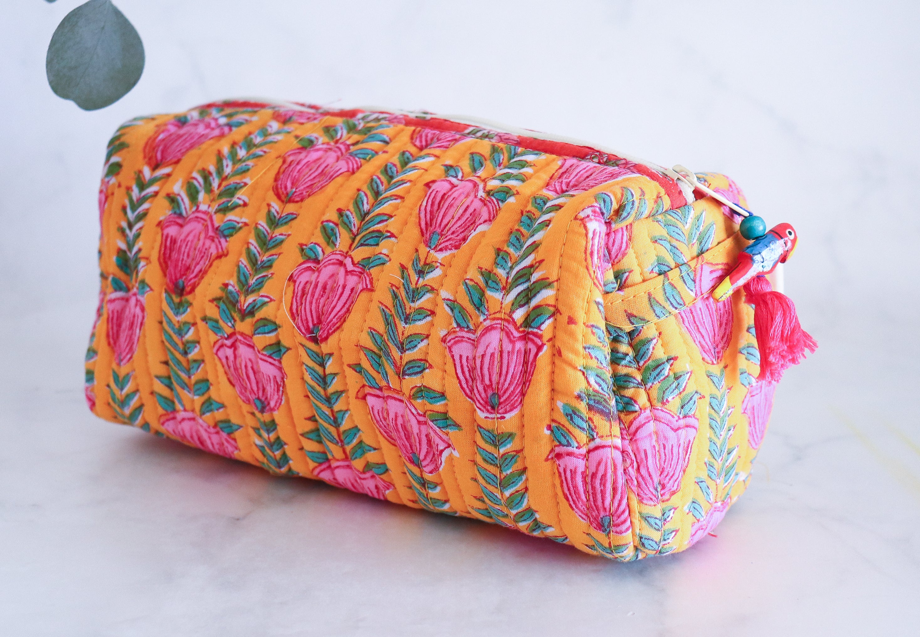 Block Print Cosmetic Bags - Booti … curated on LTK