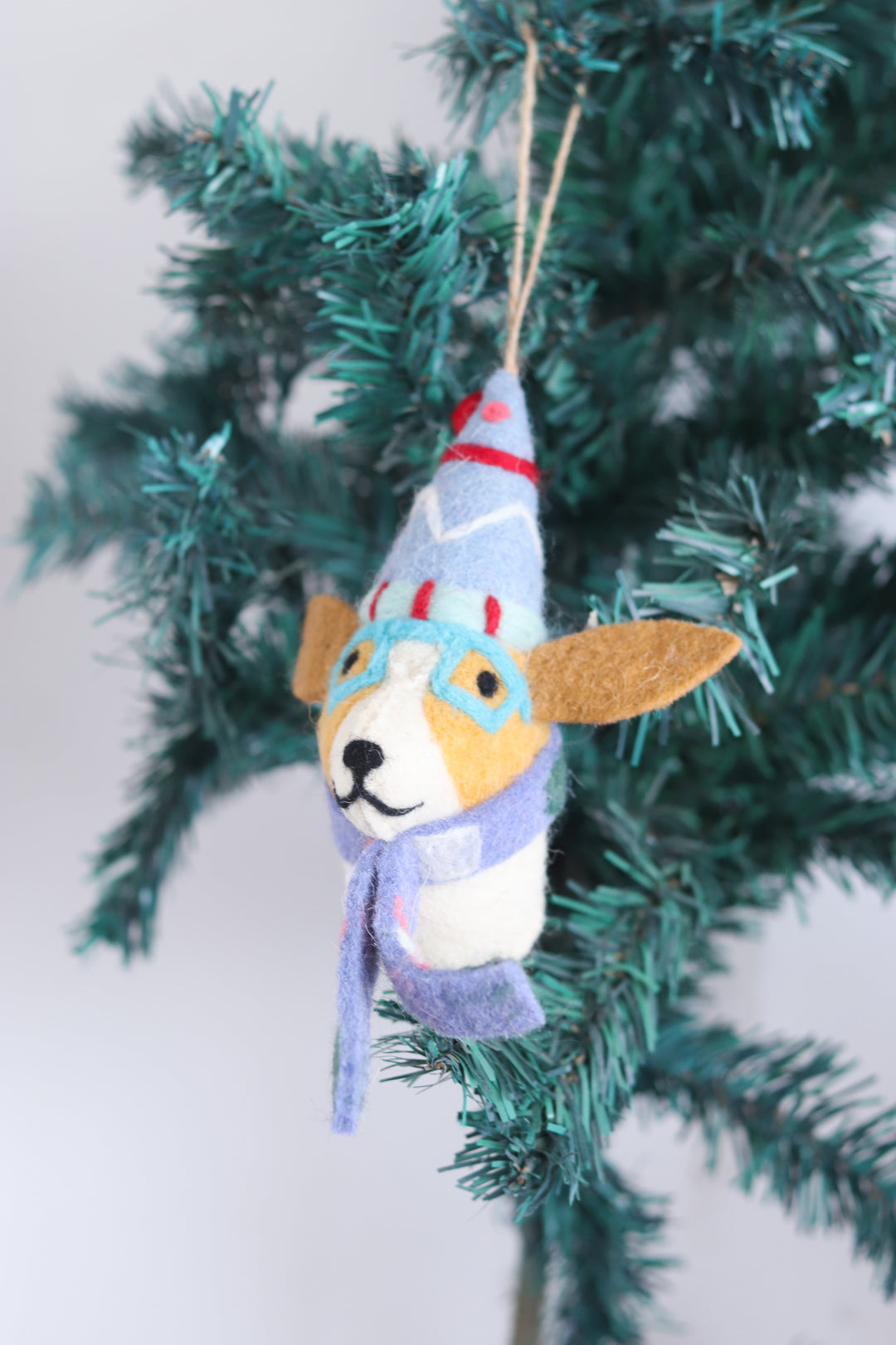 Felt Christmas Tree Ornaments - Handmade Christmas Decorations - Fido the Fashionista