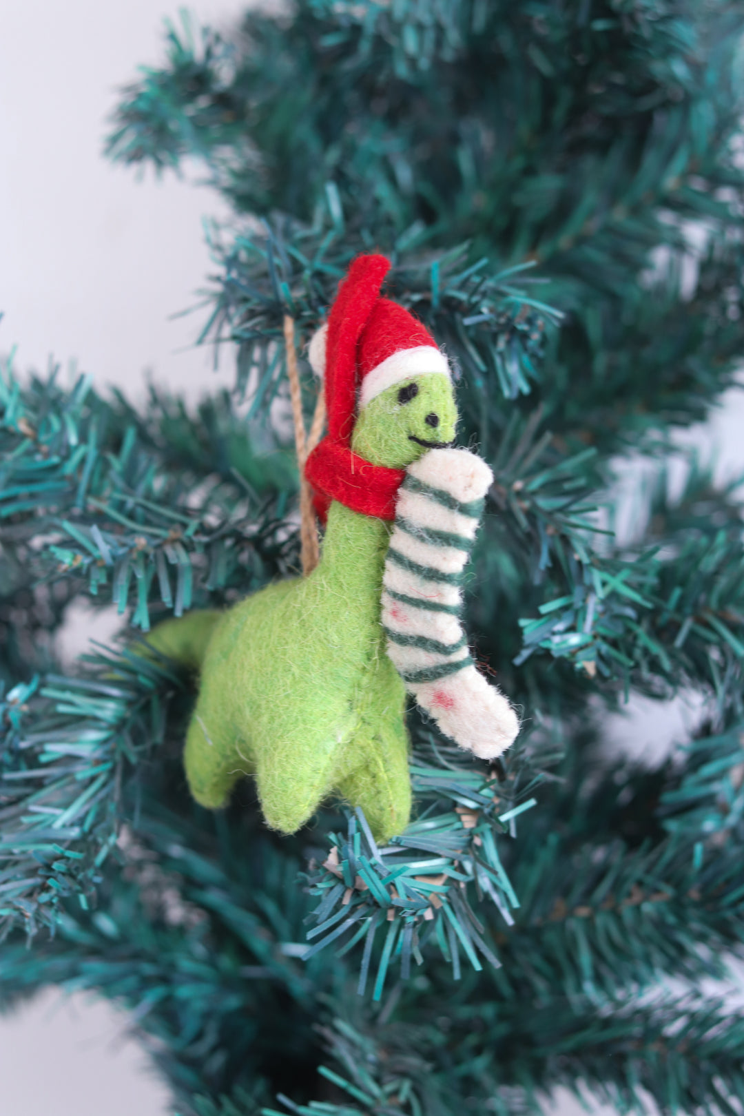 Handcrafted Christmas Tree Ornaments - Handcrafted Christmas Decorations - A Very Merry Dino