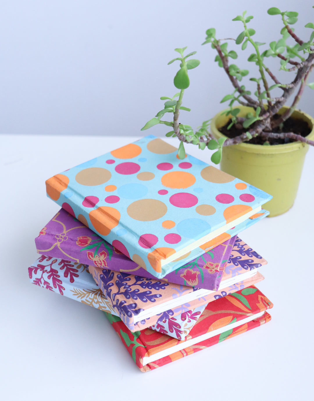 Eco-Chic Gift hamper - Hand Block Prints & Recycled Diary Set