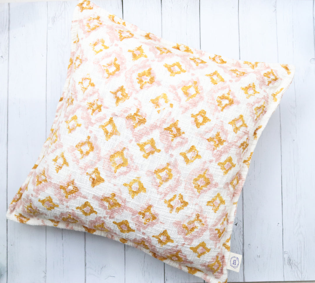 Sale - Block print cushion covers - Handloom cotton printed cushion covers