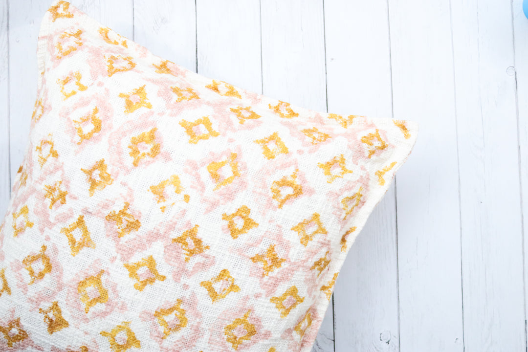 Sale - Block print cushion covers - Handloom cotton printed cushion covers