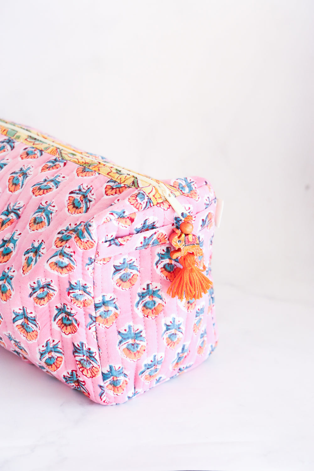 Large Cosmetic bag - Makeup bag 